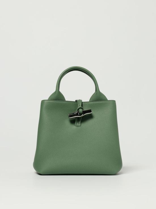 25FW 롱샴 LE ROSEAU, 르 로조 핸드백 10273 HFP M16 Green