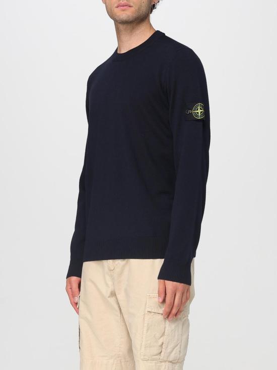 25FW 스톤 아일랜드 스웨터 5100071S00C4 V0020 Blue - STONE ISLAND