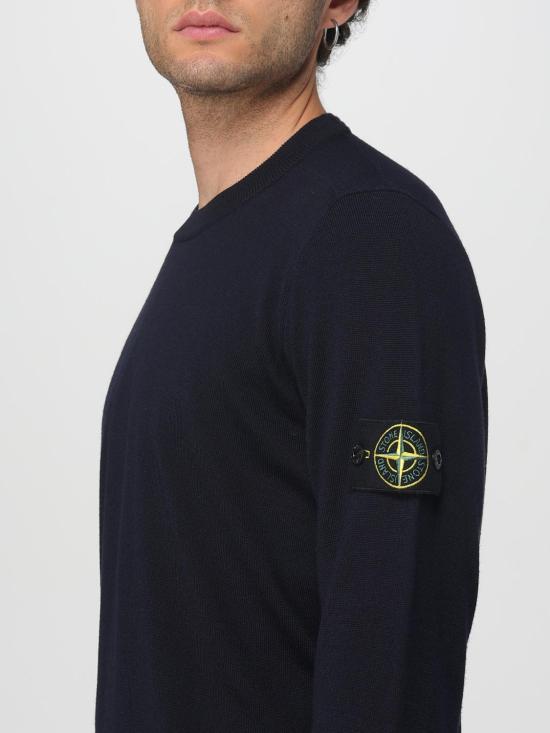 25FW 스톤 아일랜드 스웨터 5100071S00C4 V0020 Blue - STONE ISLAND