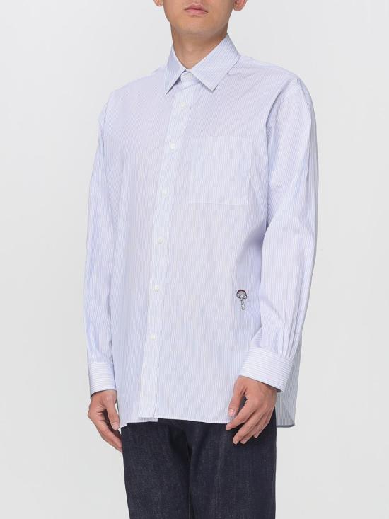 25FW 보테가베네타 긴팔 셔츠 836029V5PK0 9006 White - BOTTEGA VENETA