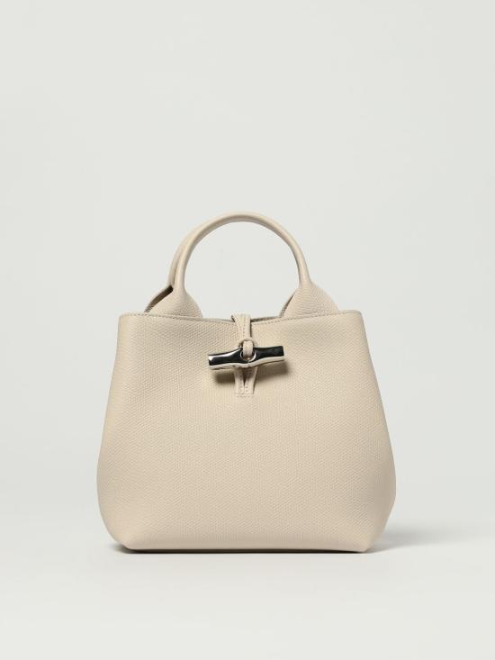 25FW 롱샴 LE ROSEAU, 르 로조 핸드백 10273 HFP 555 Ivory