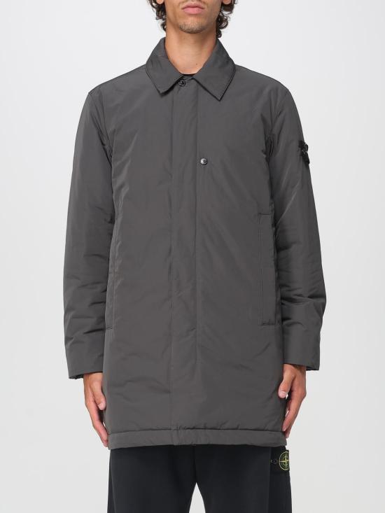 25FW 스톤 아일랜드 마이크로 트윌 패디드 카코트 7100007S0026 V0062 Grey