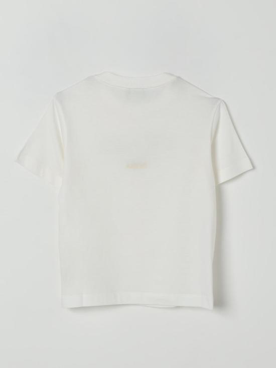 25FW [키즈] 펜디 티셔츠 JFI3857AJ F0TU9 White - FENDI