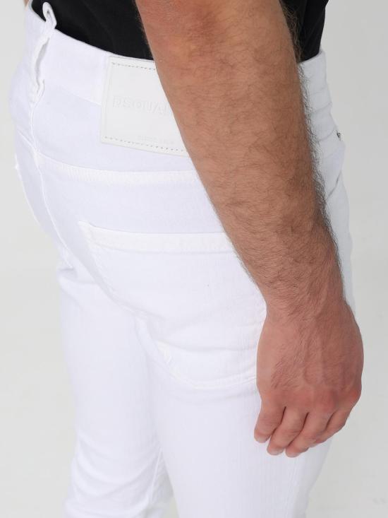 25FW 디스퀘어드2 데님 팬츠 S74LB1742S39781 100 White - DSQUARED2