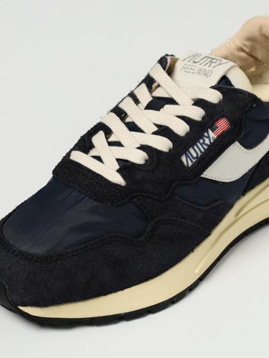 26SS 오트리 릴윈드 로우 나일론 스웨이드 스니커즈 WWLM NC30 White - AUTRY