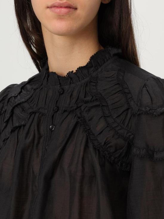 25FW 이자벨마랑에뚜왈 블라우스 HT0681FBB3J04E 01BK Black - ISABEL MARANT ETOILE