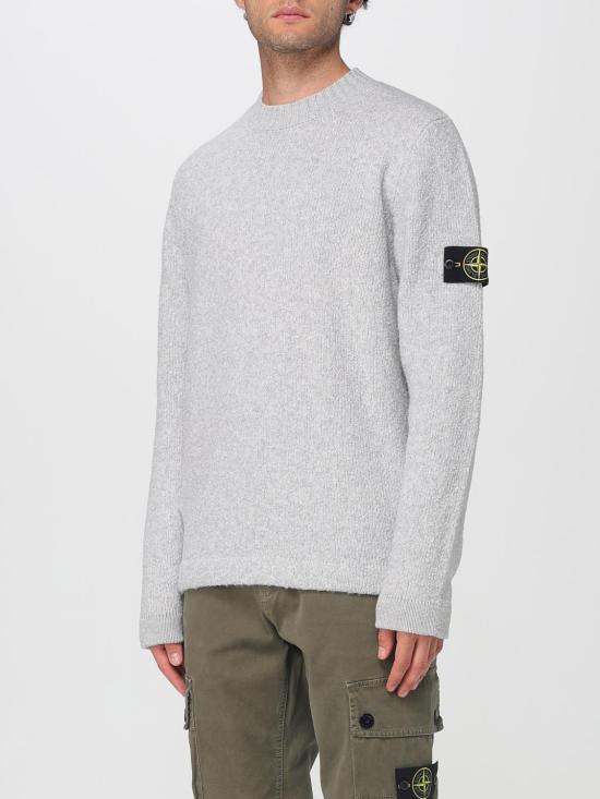 25FW 스톤 아일랜드 스웨터 5100056S00N2 V0M64 Grey - STONE ISLAND