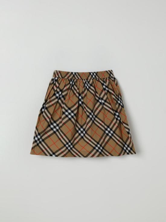 25FW [키즈] 버버리 스커트 8096413 B9368 Beige - BURBERRY