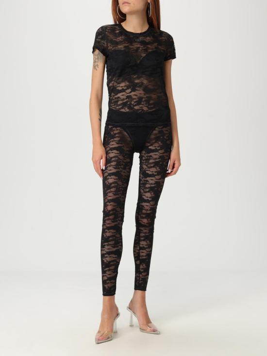 25FW 디젤 레깅스 A183010DRAK 900 Black - DIESEL