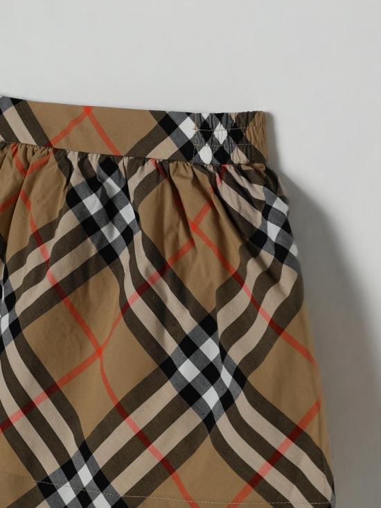 25FW [키즈] 버버리 스커트 8096416 B9368 Beige - BURBERRY