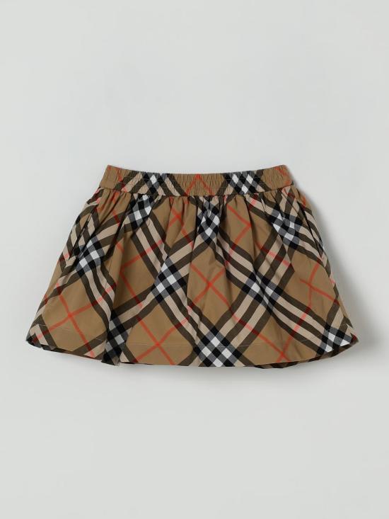 25FW [키즈] 버버리 스커트 8096416 B9368 Beige - BURBERRY