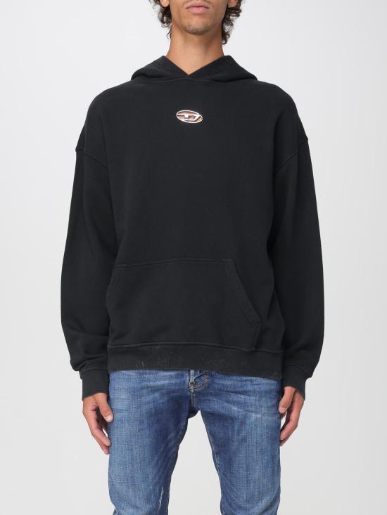 25FW 디젤 후드 티셔츠 A194160IPAC 900 Black