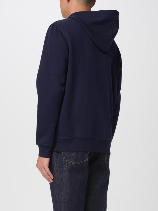 25FW 브루넬로 쿠치넬리 집업 스웨트셔츠  MM8319069G C1265 Blue - BRUNELLO CUCINELLI