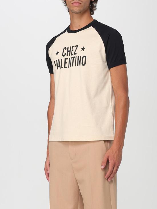 25FW 발렌티노 가라바니 반팔 티셔츠 7V3MG17DAYC QT3 White - VALENTINO GARAVANI