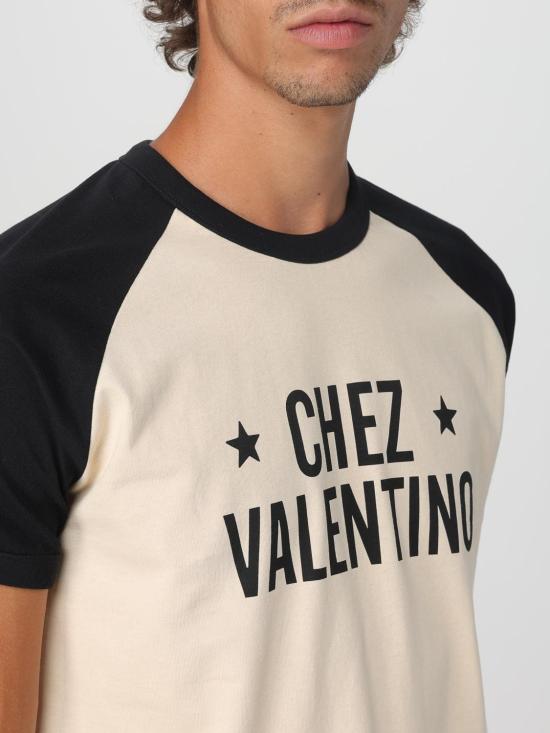 25FW 발렌티노 가라바니 반팔 티셔츠 7V3MG17DAYC QT3 White - VALENTINO GARAVANI