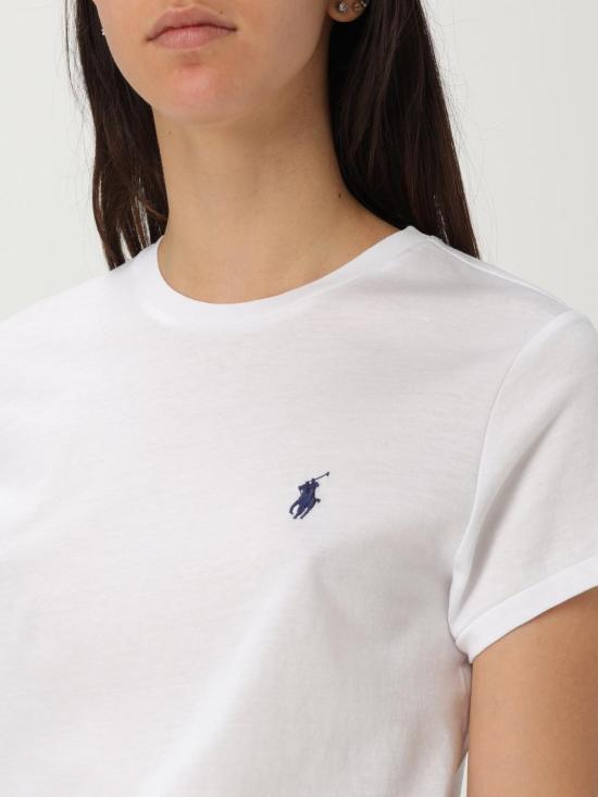 25FW 폴로 랄프로렌 반팔 티셔츠 211898698 005 White - POLO RALPH LAUREN