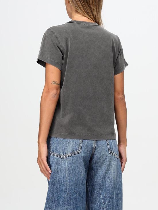 25FW 알렉산더 왕 반팔 티셔츠 4CC4241514 208A Black - ALEXANDER WANG