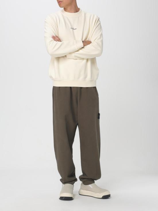 25FW 스톤 아일랜드 긴팔 티셔츠 6100018S0195 V0093 White - STONE ISLAND