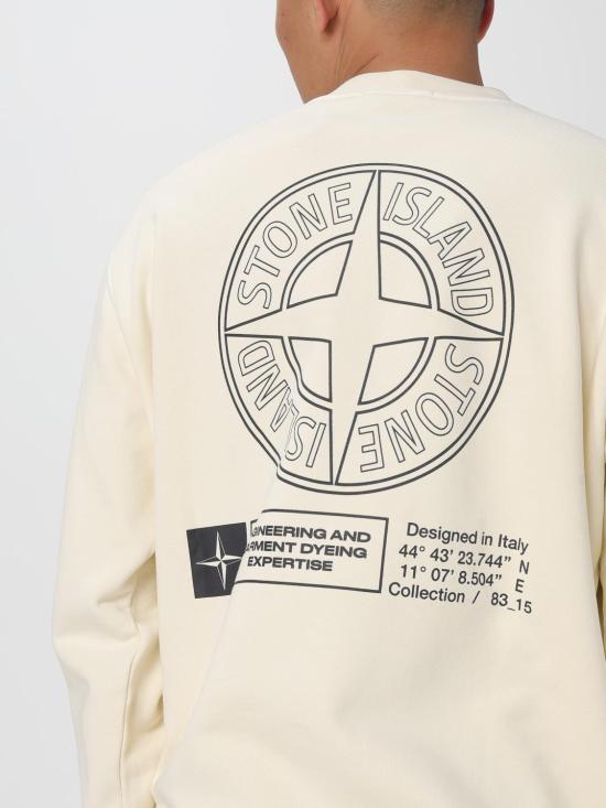 25FW 스톤 아일랜드 긴팔 티셔츠 6100018S0195 V0093 White - STONE ISLAND