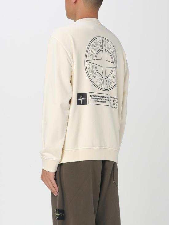 25FW 스톤 아일랜드 긴팔 티셔츠 6100018S0195 V0093 White - STONE ISLAND