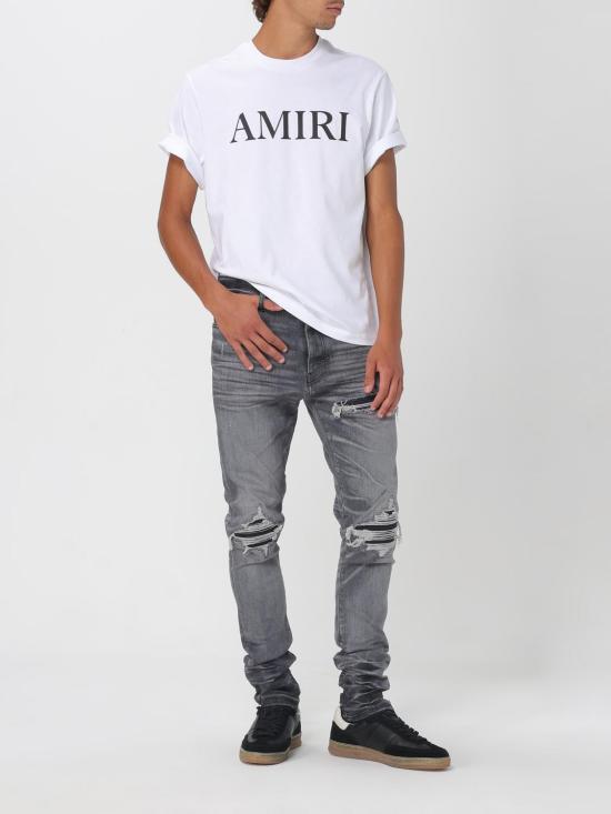 25FW 아미리 반팔 티셔츠 AMJYTE1073 White - AMIRI
