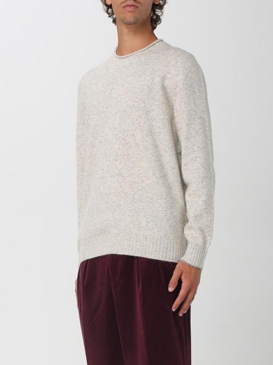 25FW 브루넬로 쿠치넬리 스페클 이펙트 스웨터 MOH709210 CL073 White - BRUNELLO CUCINELLI