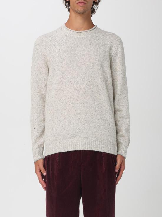 25FW 브루넬로 쿠치넬리 스페클 이펙트 스웨터 MOH709210 CL073 White