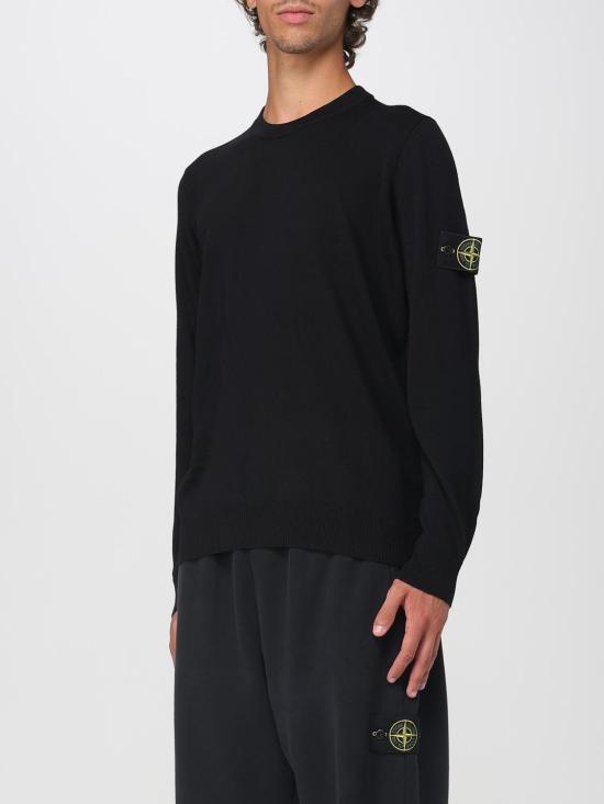 25FW 스톤 아일랜드 스웨터 5100071S00C4 V0029 Black - STONE ISLAND