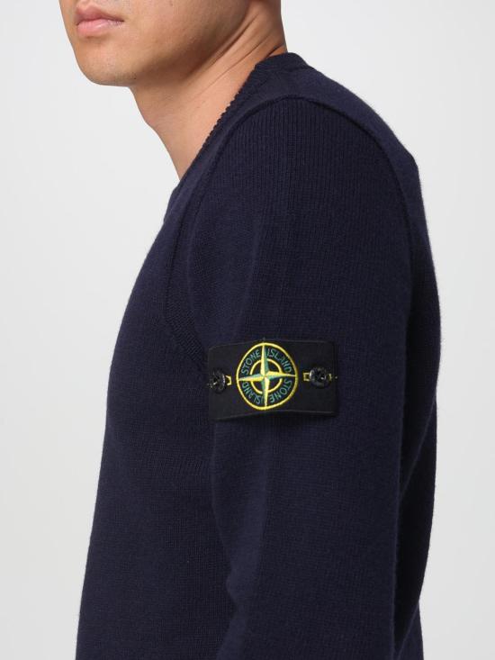25FW 스톤 아일랜드 스웨터 5100072S00A3 V0020 Blue - STONE ISLAND