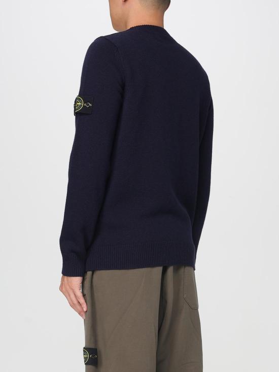 25FW 스톤 아일랜드 스웨터 5100072S00A3 V0020 Blue - STONE ISLAND