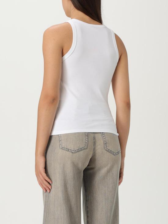 25FW 디젤 민소매 티셔츠 A157030AFAA 100 White - DIESEL