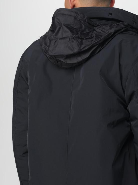 25FW 스톤 아일랜드 컴퍼스 배지 필그 자켓  4100049S0026 V0029 Black - STONE ISLAND