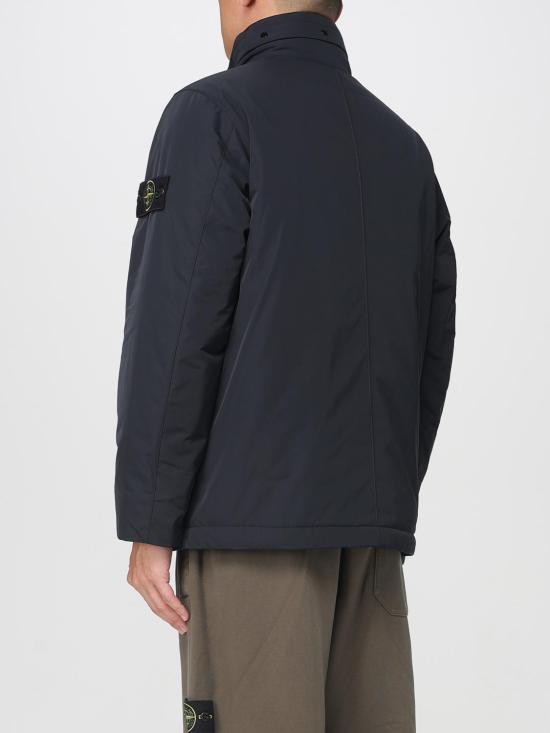 25FW 스톤 아일랜드 컴퍼스 배지 필그 자켓  4100049S0026 V0029 Black - STONE ISLAND