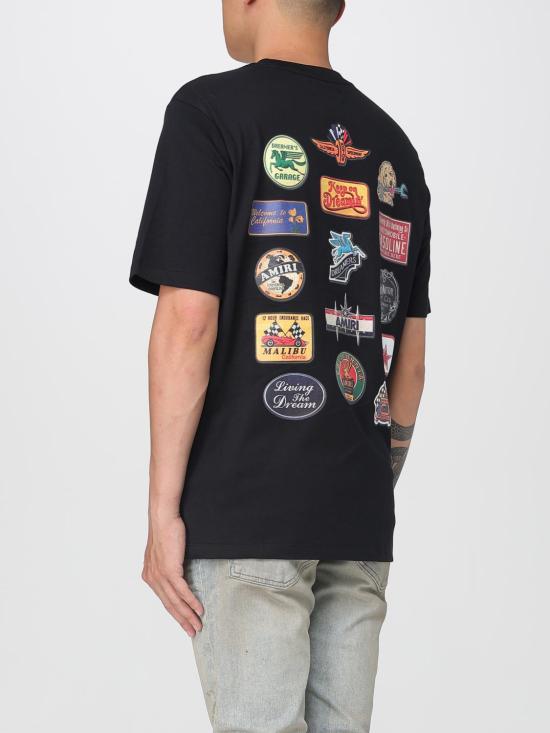 25FW 아미리 반팔 티셔츠 AMJYTE1201 Black - AMIRI