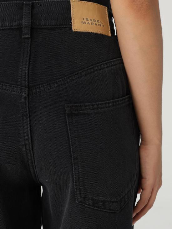 25FW 이자벨마랑 데님 팬츠 PA0554FAB1H07I 02FK Black - ISABEL MARANT