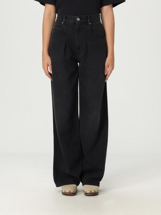 25FW 이자벨마랑 데님 팬츠 PA0554FAB1H07I 02FK Black