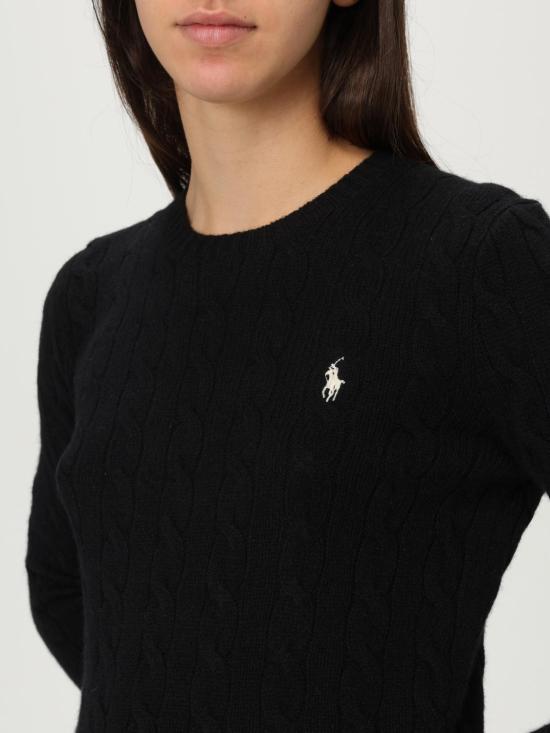 25FW 폴로 랄프로렌 스웨터 211971865 005 Black - POLO RALPH LAUREN