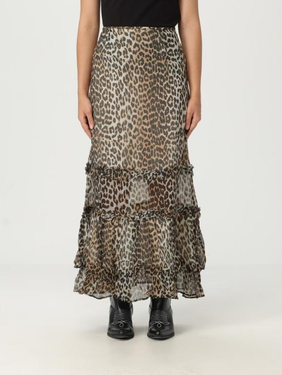 25FW 가니 스커트 W0435 943 Multicolor