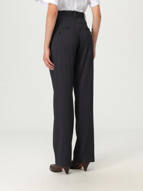 25FW 이자벨마랑 스트레이트 팬츠 PA0480FBC3F04I BKMD Black - ISABEL MARANT