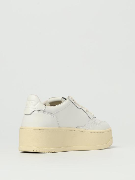 25FW 오트리 메달리스트 플랫폼 스니커즈 PTLW LL15 White - AUTRY