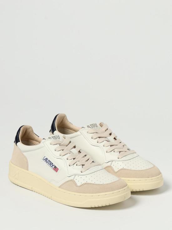 25FW 오트리 메달리스트 로우 스니커즈 AULM LS28 White - AUTRY