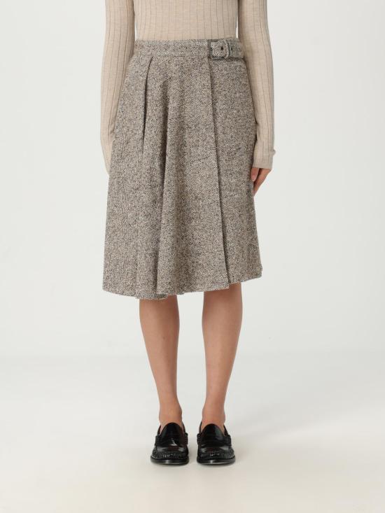 25FW 브루넬로 쿠치넬리 미디 스커트 MG530G3906 C6286 Beige