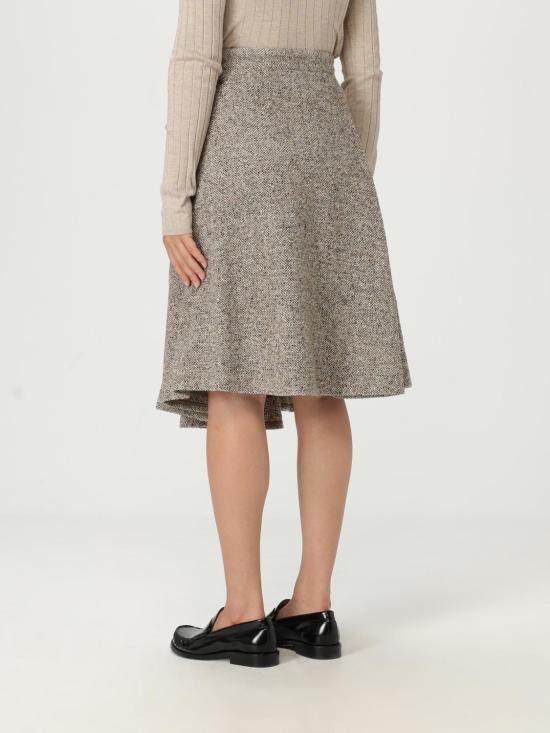 25FW 브루넬로 쿠치넬리 미디 스커트 MG530G3906 C6286 Beige - BRUNELLO CUCINELLI