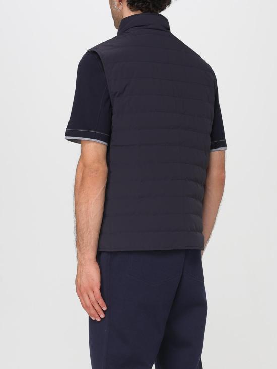 25FW 브루넬로 쿠치넬리 베스트 MM4911797 CVL16 Blue - BRUNELLO CUCINELLI