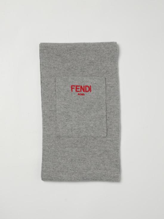 25FW [키즈] 펜디 스카프 JUQ020AO29 F0WZ4 Grey