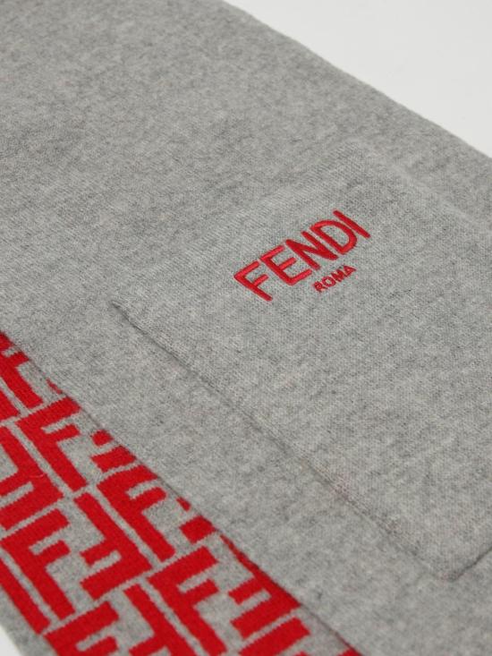 25FW [키즈] 펜디 스카프 JUQ020AO29 F0WZ4 Grey - FENDI