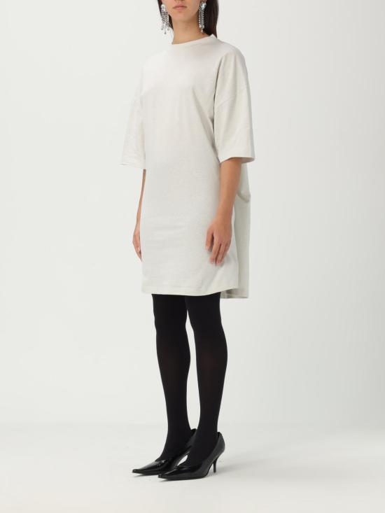 25FW 발렌시아가 롱 원피스 837569TSVE7 9012 White - BALENCIAGA