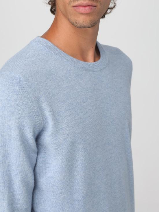 25FW 브루넬로 쿠치넬리 캐시미어 니트 M2200100 CFF33 Gnawed Blue - BRUNELLO CUCINELLI