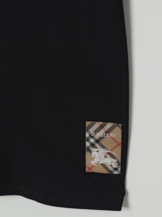 25FW [키즈] 버버리 티셔츠 8108602 A1189 Black - BURBERRY