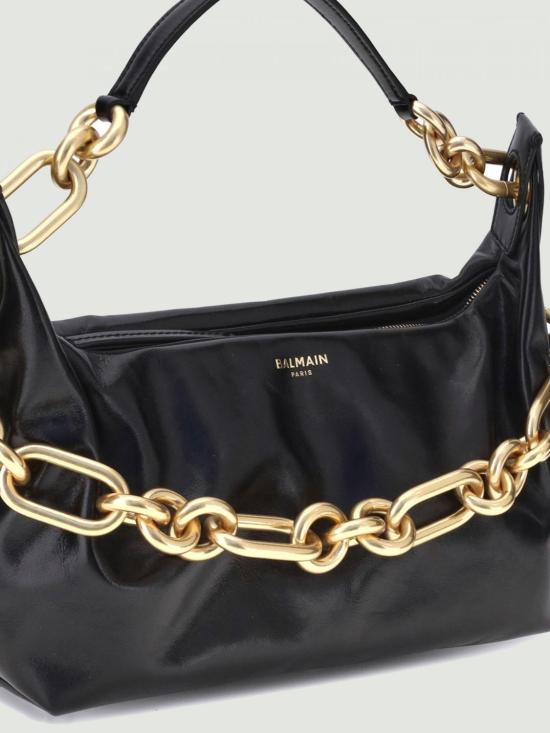 25FW 발망 숄더백 FN1BS002LBFO 0PA Black - BALMAIN